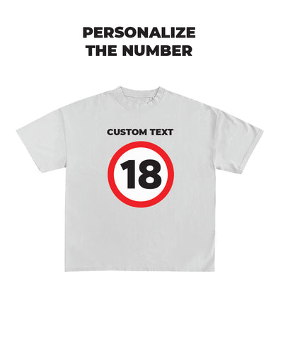 "Number" custom T-shirt